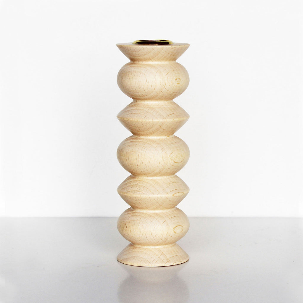 Chandelier Totem en bois - Grand Nº 5