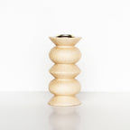 Totem Wooden Candle Holder - Medium Nº 5