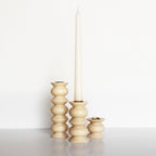 Totem Wooden Candle Holder - Medium Nº 5