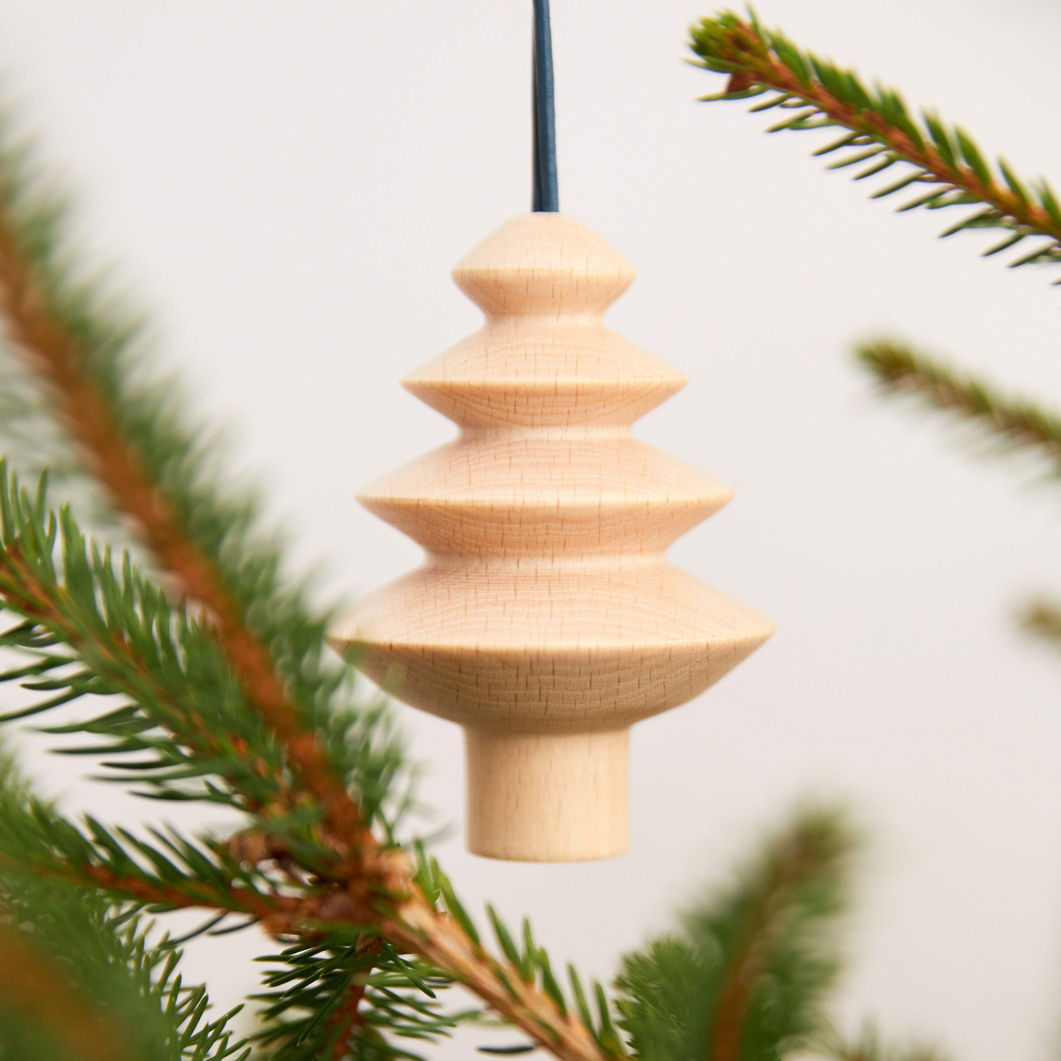 Wooden Christmas Tree Hanger - Tree Nr. 4
