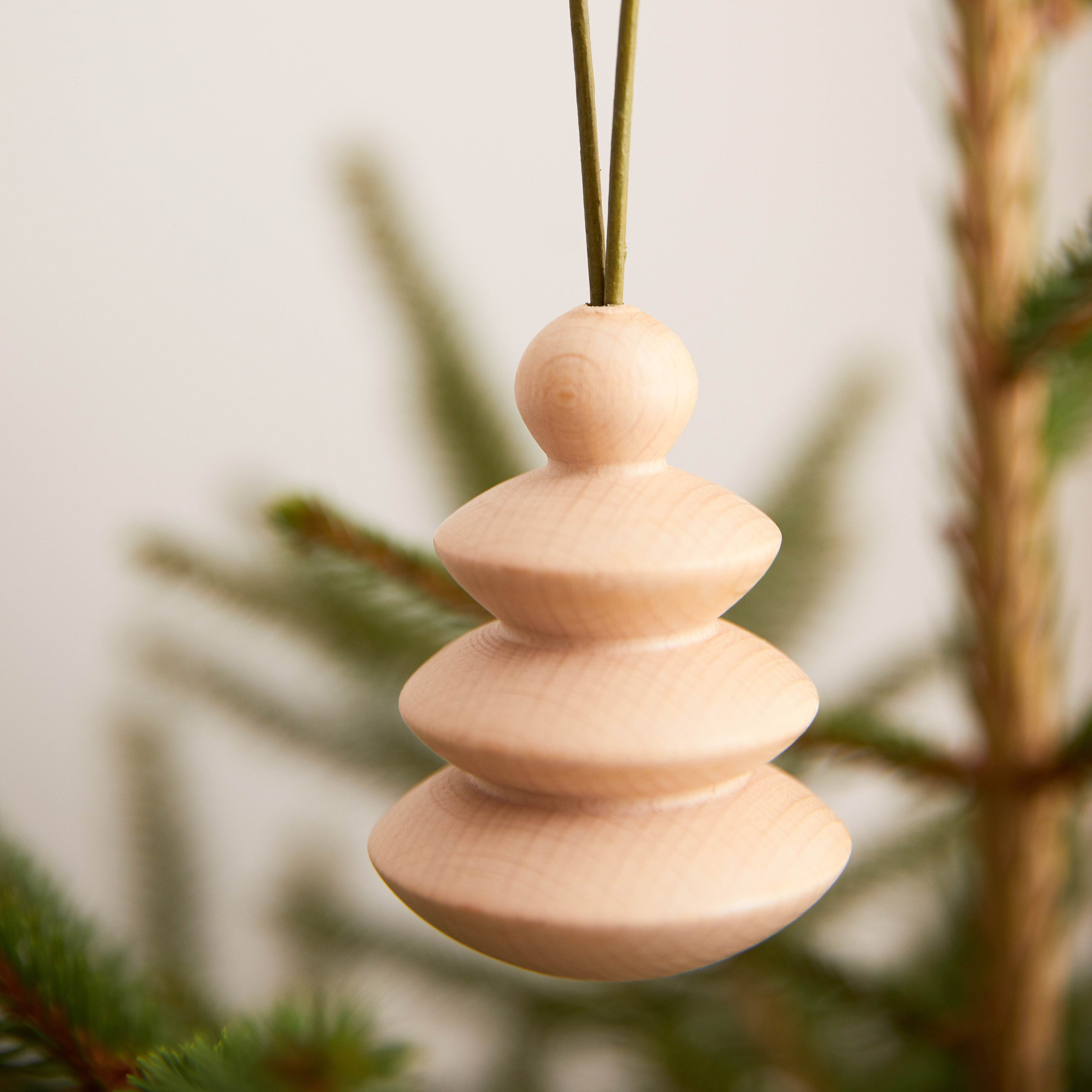 Wooden Christmas Tree Hanger - Tree Nr. 5