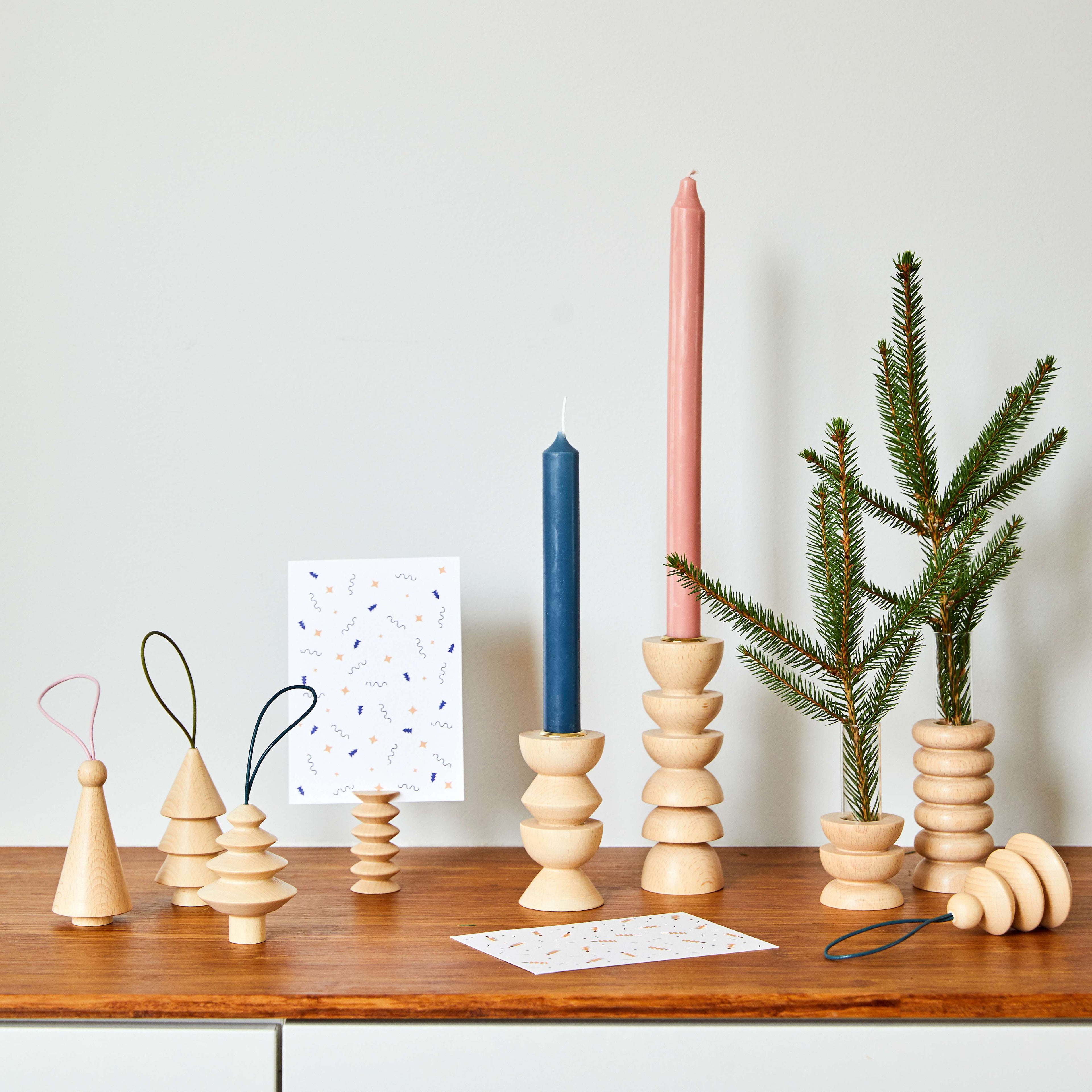 Wooden Christmas Tree Hanger - Tree Nr. 1