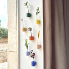 Modern Ribble Wooden Wall Vases | 7 Colour Options