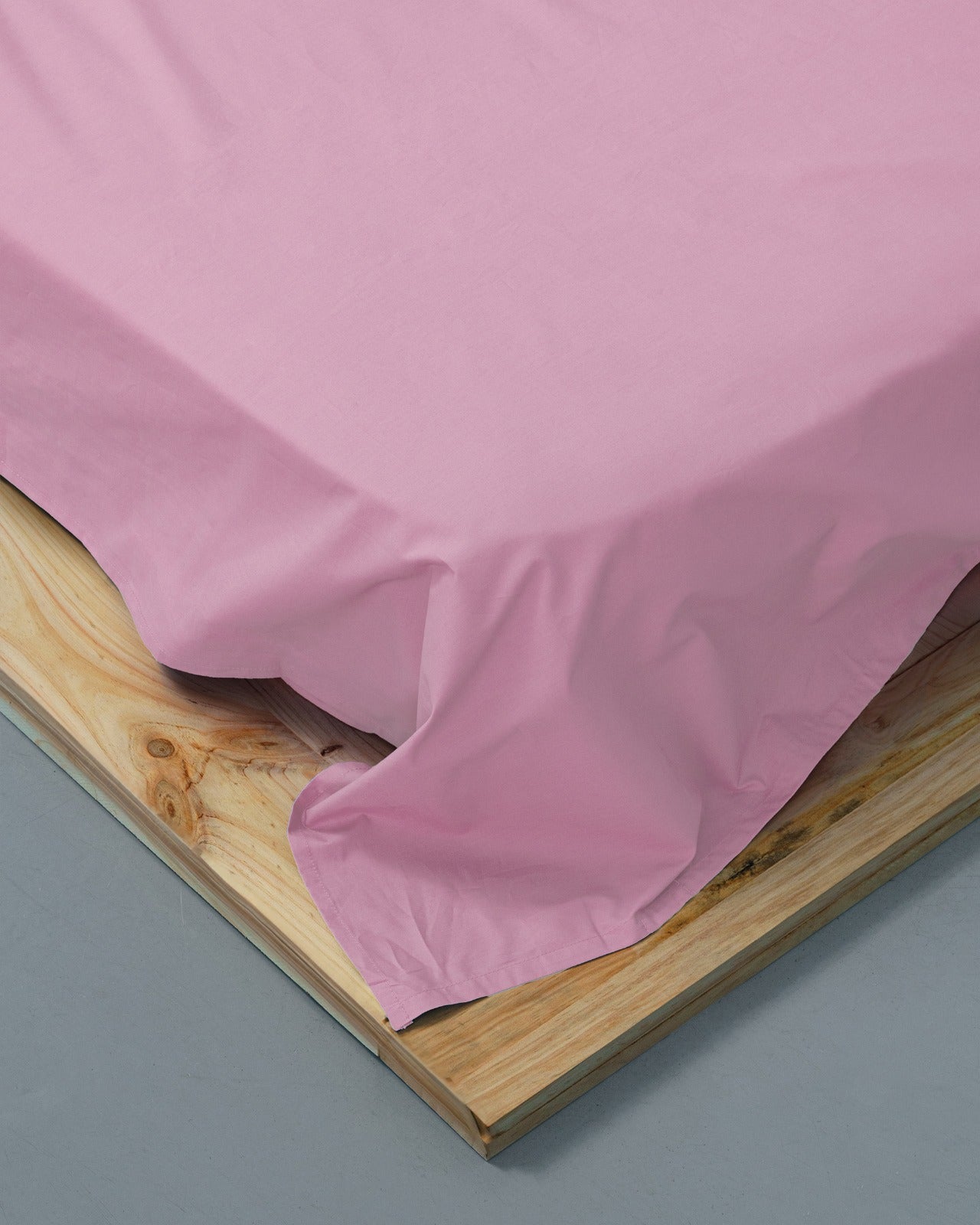 Flat sheet - 200 thread count percale (Rose)