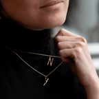 Initial Y Necklace