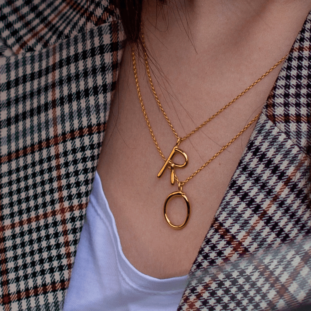 Collier initiale O