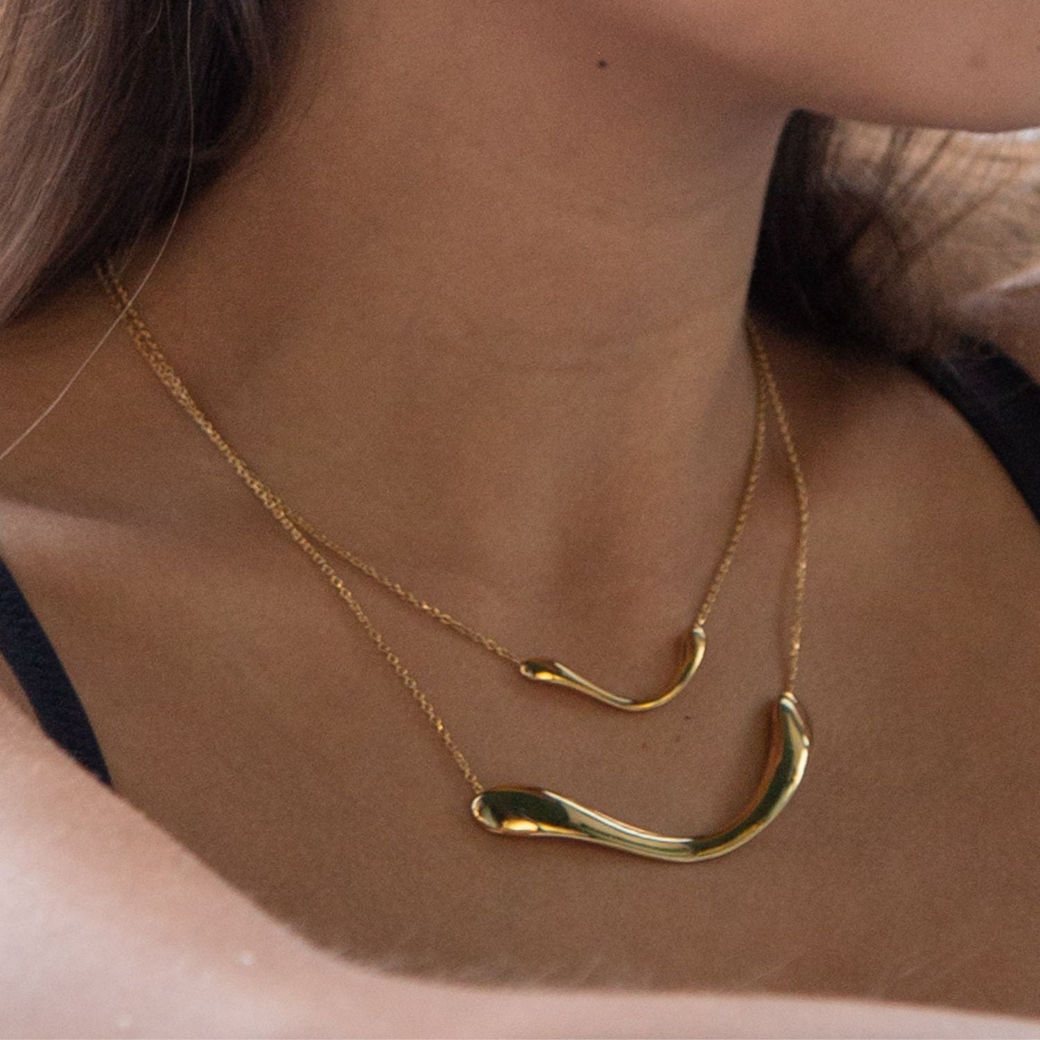 Boomerang Small Necklace