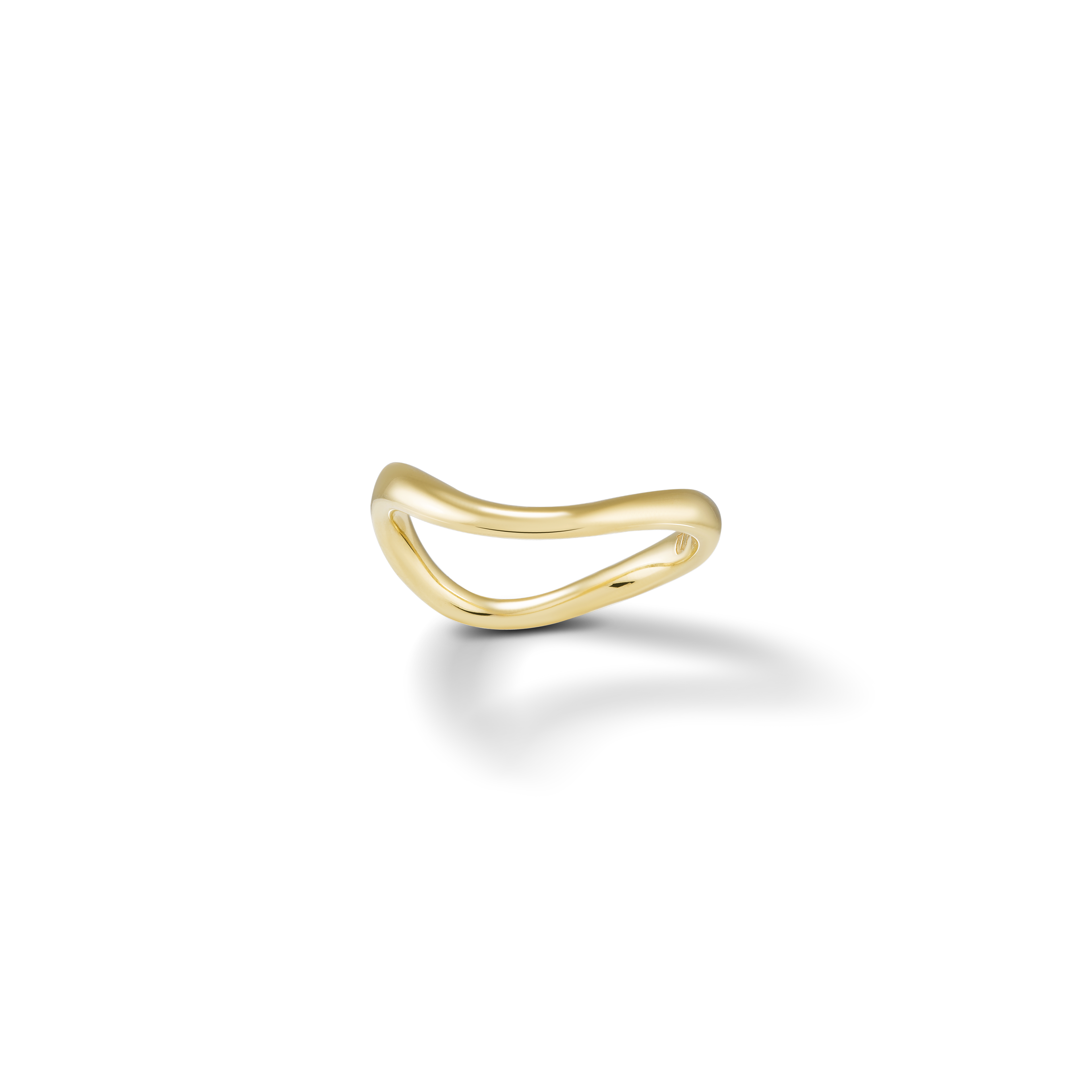 Wedding Band Love is Love Yellow Solid Gold