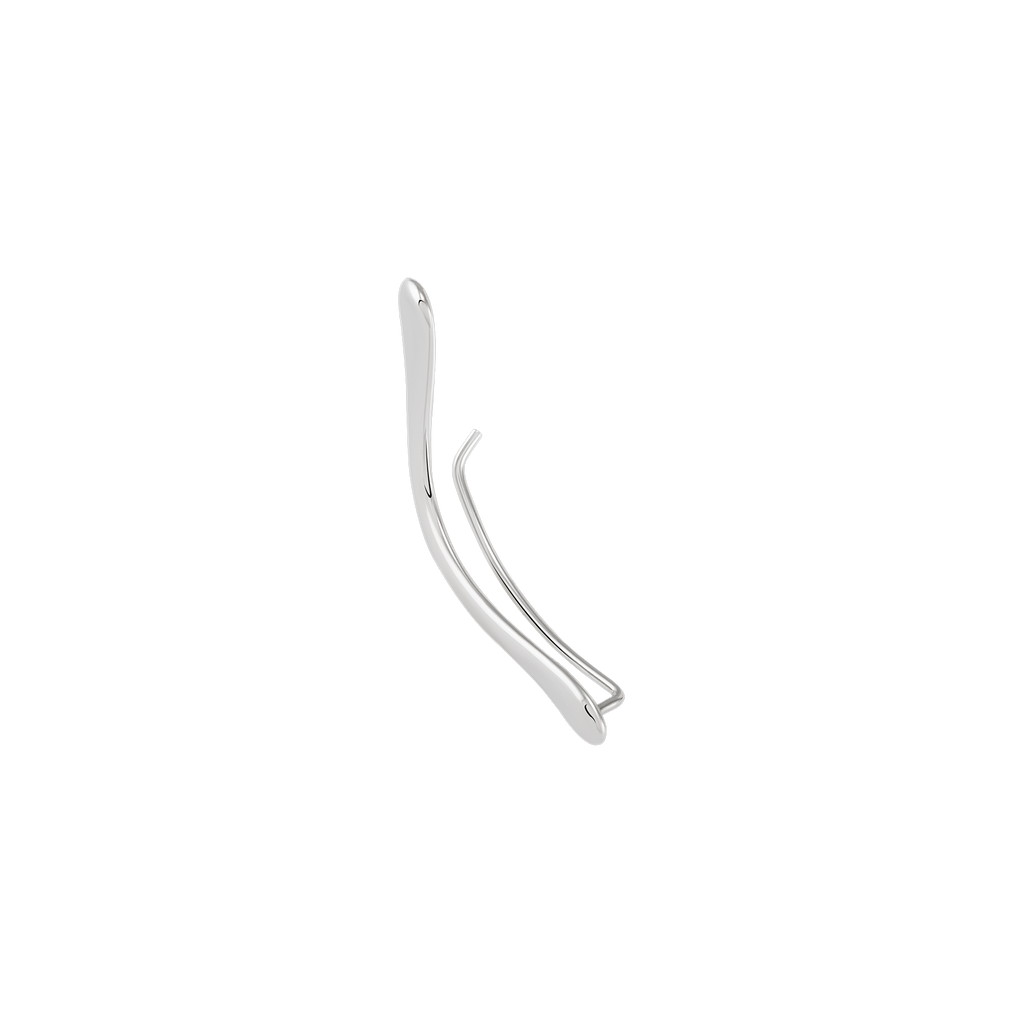 Boomerang Earring Silver