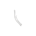 Boomerang Earring Silver