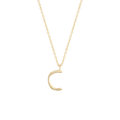 Collier avec lettre C