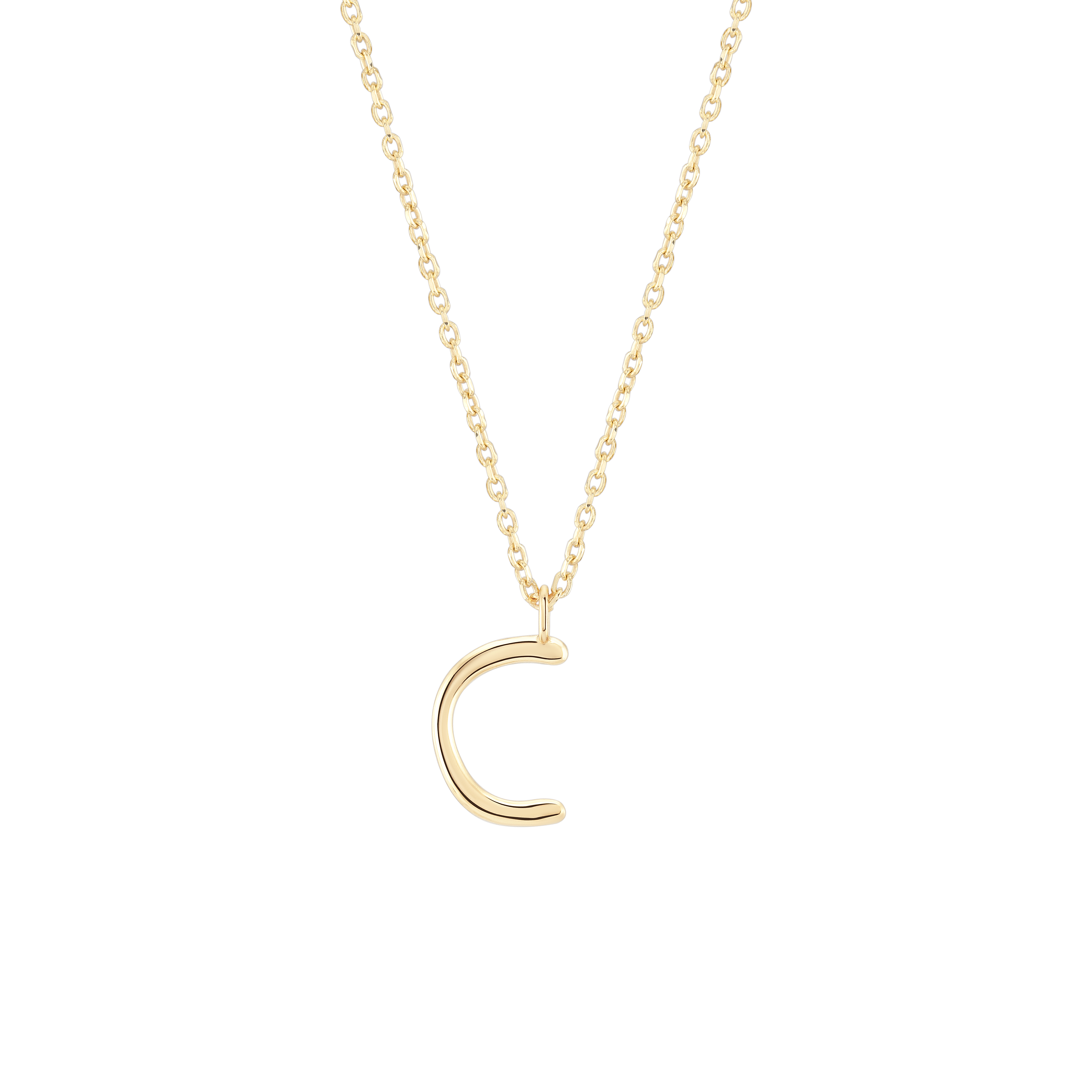 Collier avec lettre C