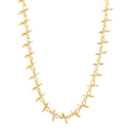 Interlinked Necklace 18K Solid Gold