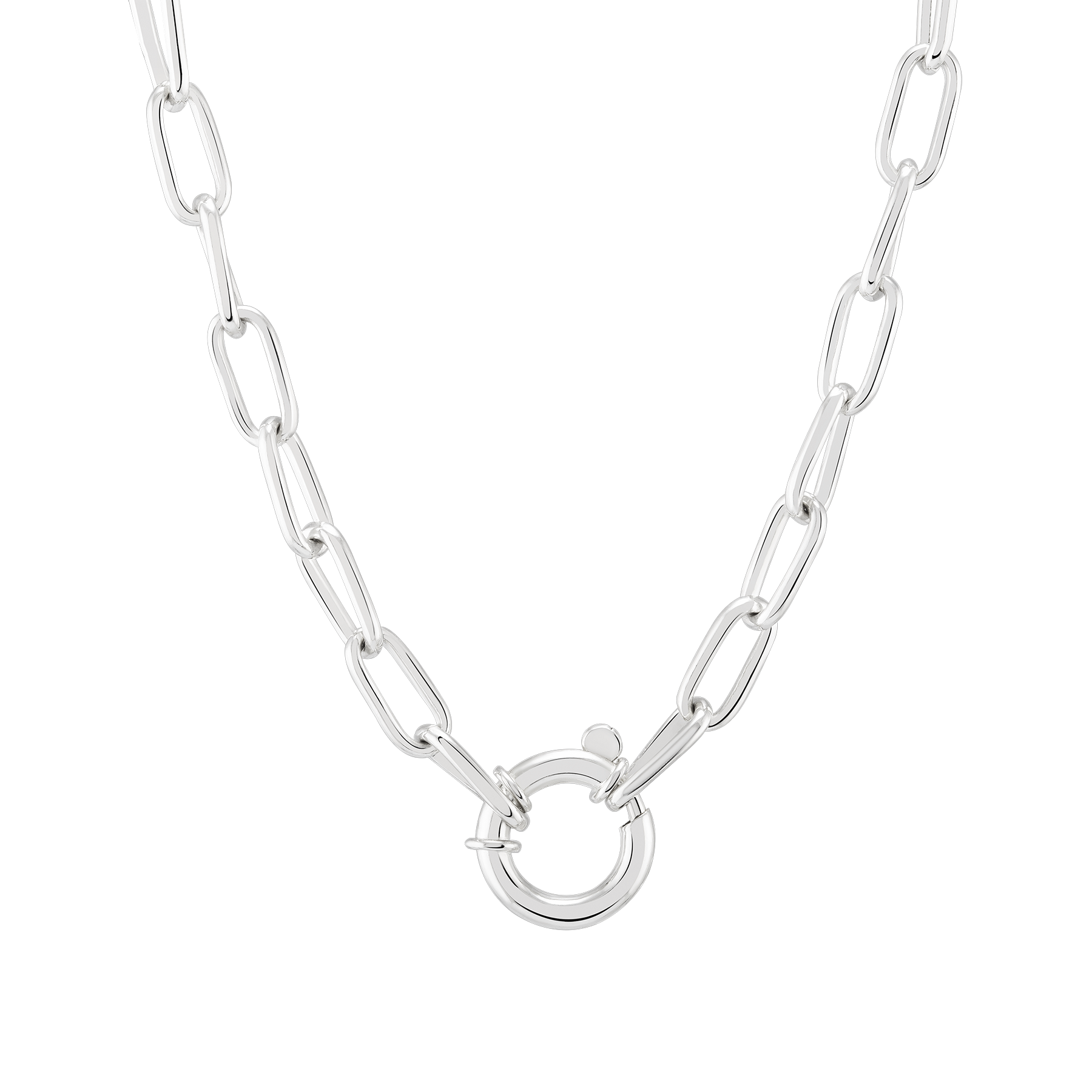 Life Link Necklace Silver