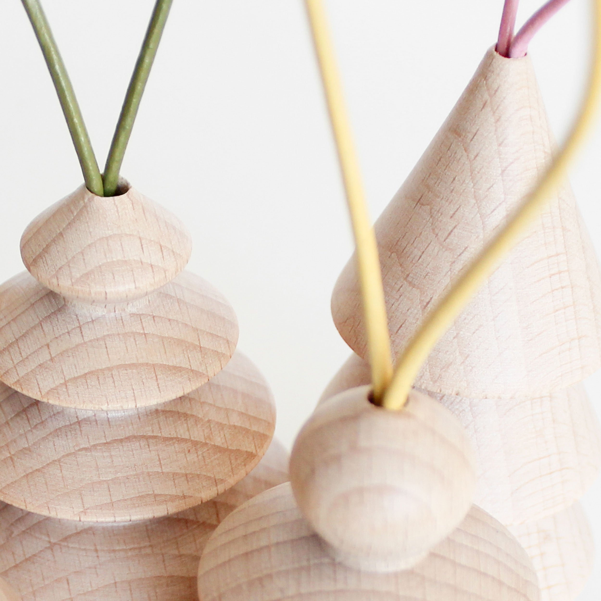 Wooden Christmas Tree Hanger - Tree Nr. 4