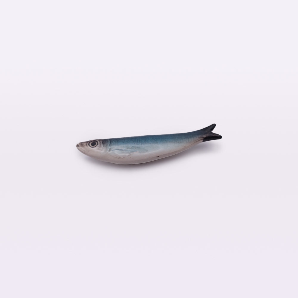 Ceramic Sardine Fridge Magnet