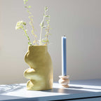 Vase en céramique Fluxo – Grand Vert Pistache