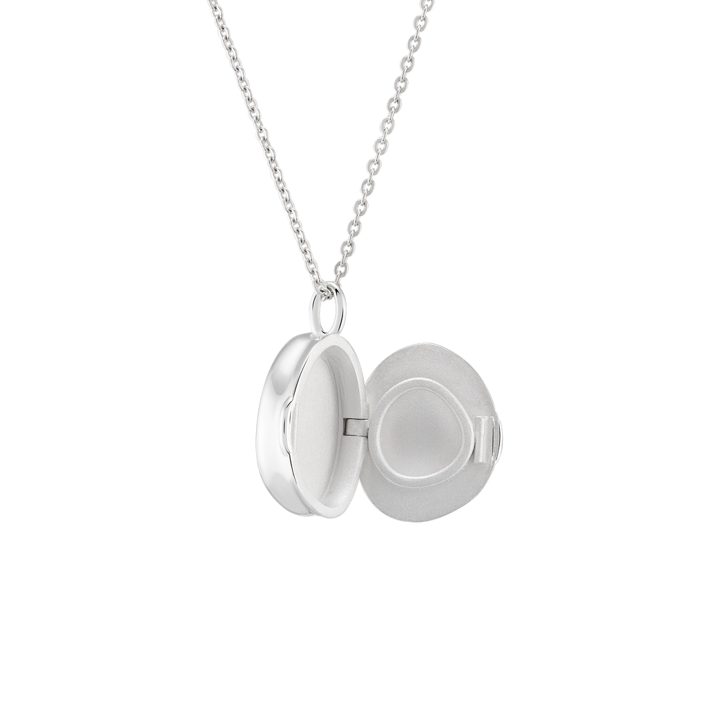 Good Vibes Locket Silver