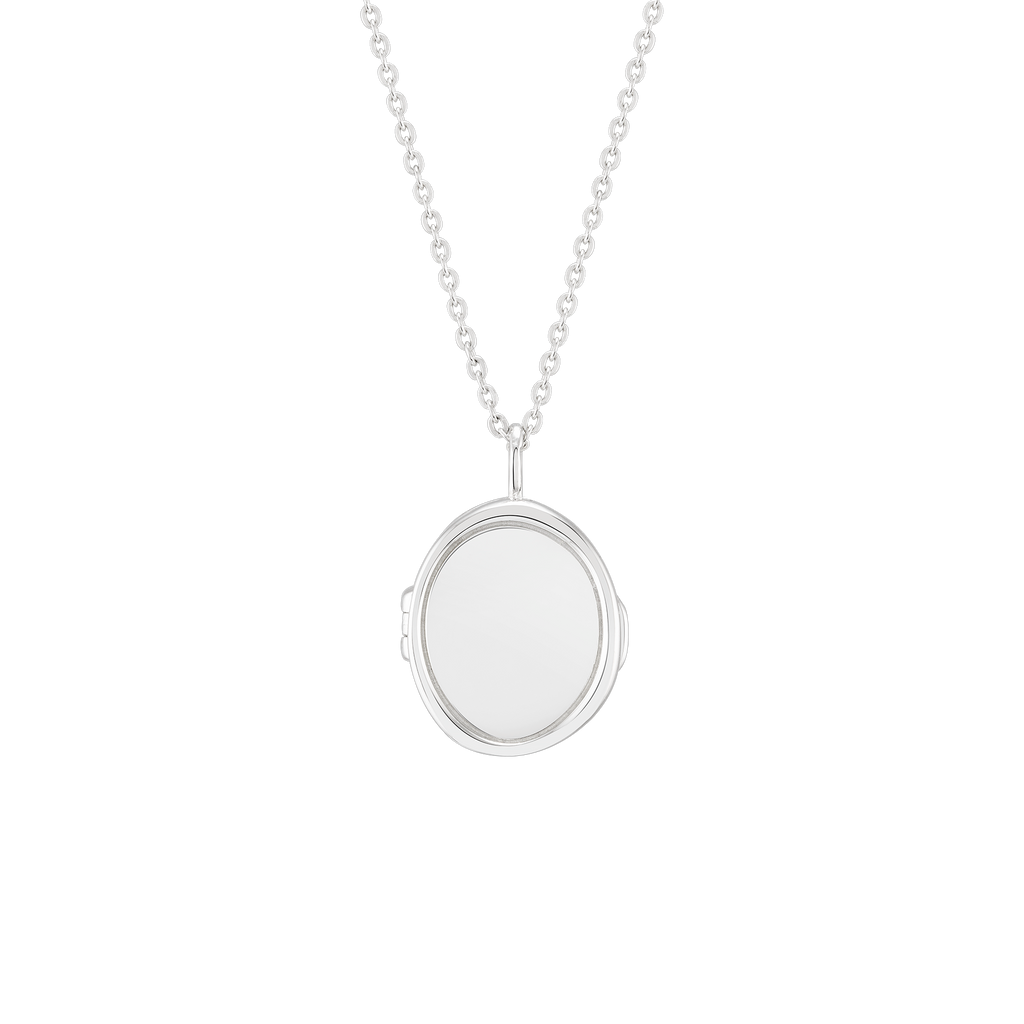 Good Vibes Locket Silver