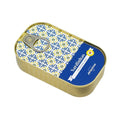 Sardines en chocolat noir – Carreaux portugais jaunes
