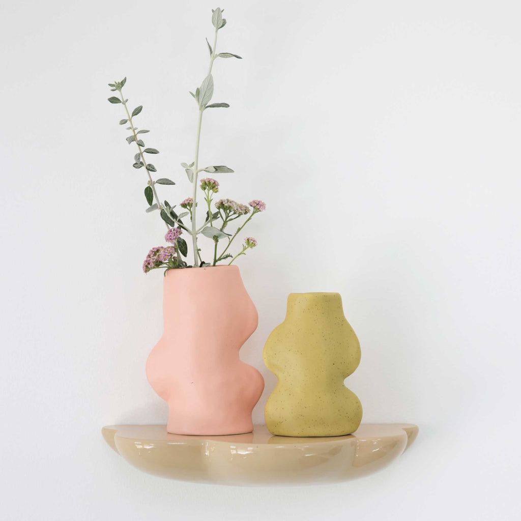 Vase en céramique Fluxo - Petit Vert Pistache