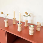 Vira 3 in 1 - Pure Wood III - Candle Holder / Tea Light Holder / Vase