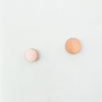 Round Walnut Wood & Copper Wall Mounted Coat Hook / Knob