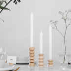 Chandelier Totem en Bois - Grand N° 4