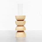 Vase Totem en bois - Moyen Nº 4