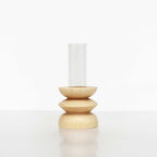 Totem Wooden Vase - Short Nº 3