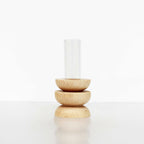 Totem Wooden Vase - Short Nº 4